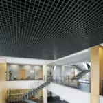 Грильято GL15 75x75 Графит в большом пространстве